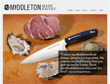 Tablet Screenshot of middletonmadeknives.com